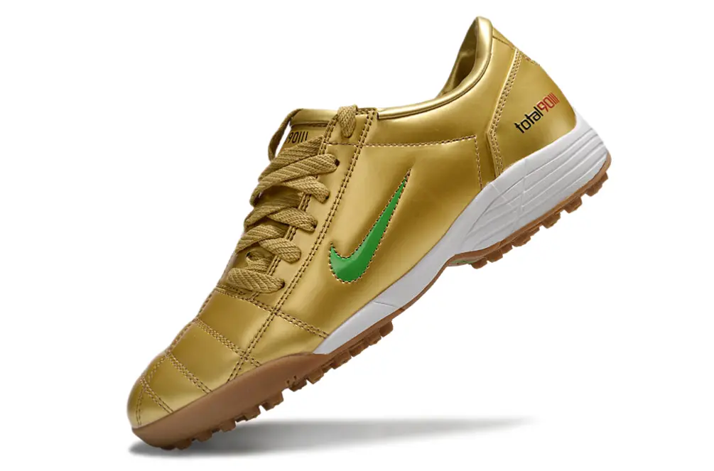 Nike Total 90 III TF - Gold/Emerald Green/Sunny Yellow