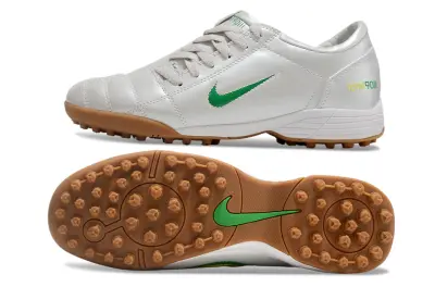Nike Total 90 III TF - White/Vibrant Green/Light Brown