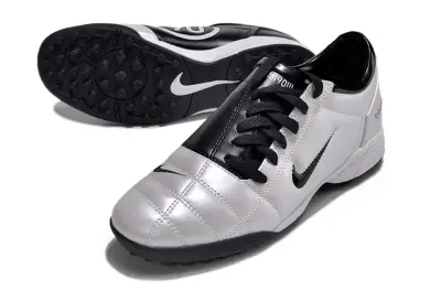 Nike Total 90 III TF - Silver/Glossy Silver/Classic Black