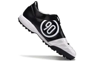Nike Total 90 III TF - Silver/Glossy Silver/Classic Black