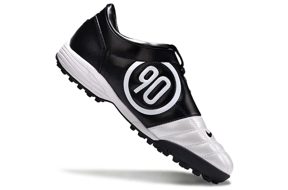 Nike Total 90 III TF - Silver/Glossy Silver/Classic Black