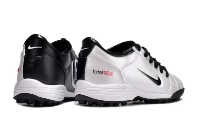 Nike Total 90 III TF - Silver/Glossy Silver/Classic Black