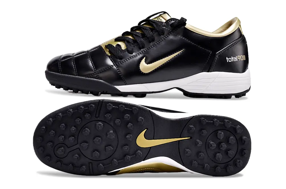 Nike Total 90 III TF - Black/Gold/White