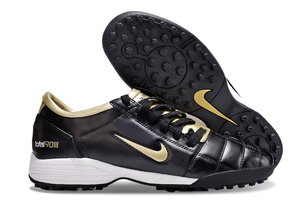 Nike Total 90 III TF - Black/Gold/White