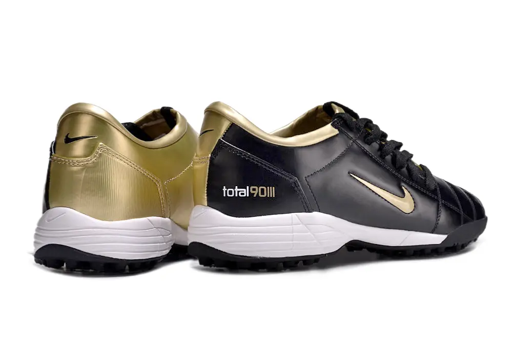 Nike Total 90 III TF - Black/Gold/White