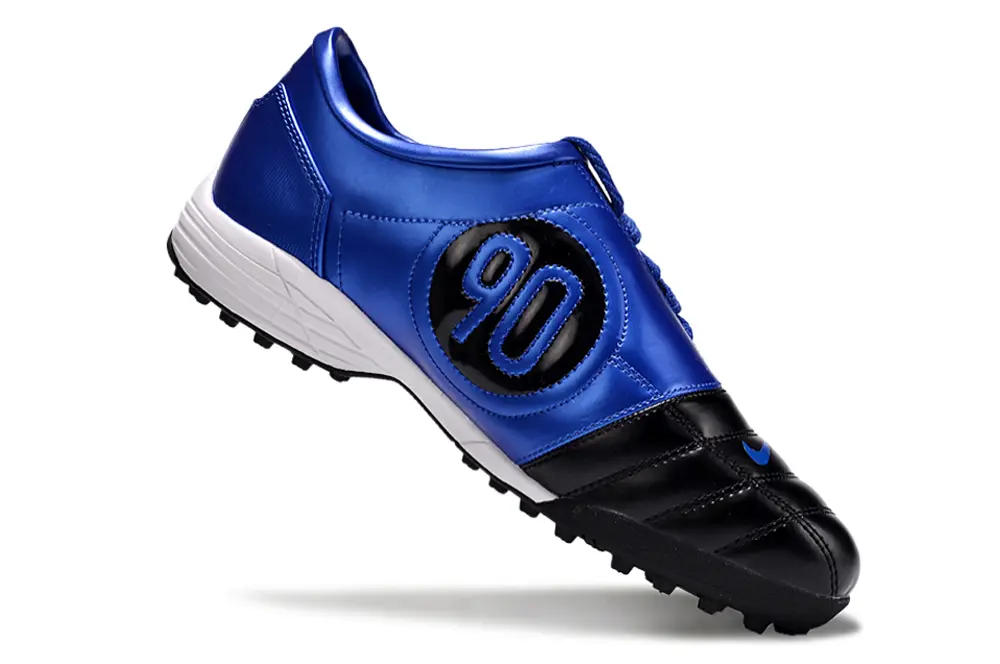 Nike Total 90 III TF - Black/Electric Blue/Jet Black