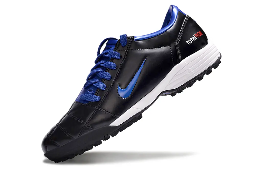 Nike Total 90 III TF - Black/Electric Blue/Jet Black