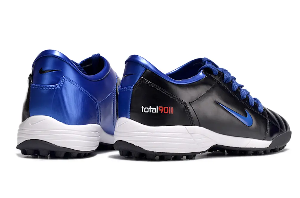 Nike Total 90 III TF - Black/Electric Blue/Jet Black