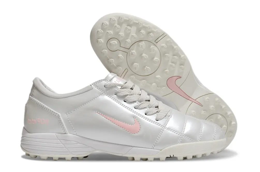Nike Total 90 III TF - Gray/Soft Pink/Light Gray