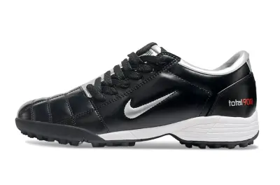 Nike Total 90 III TF - Black/Sleek Black/Red Accent