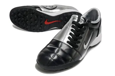 Nike Total 90 III TF - Black/Sleek Black/Red Accent