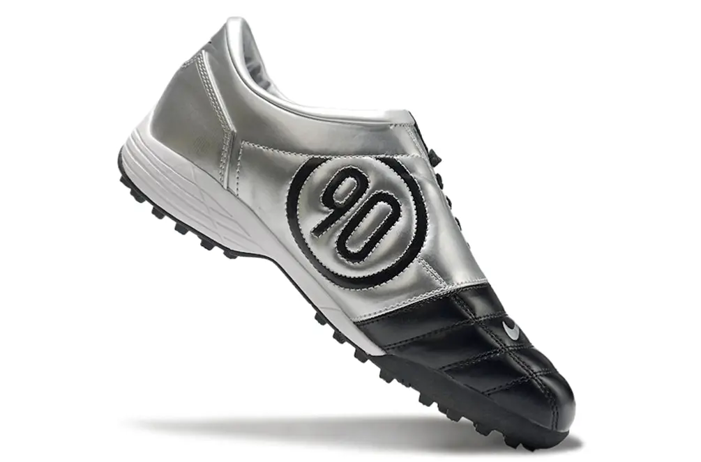 Nike Total 90 III TF - Black/Sleek Black/Red Accent