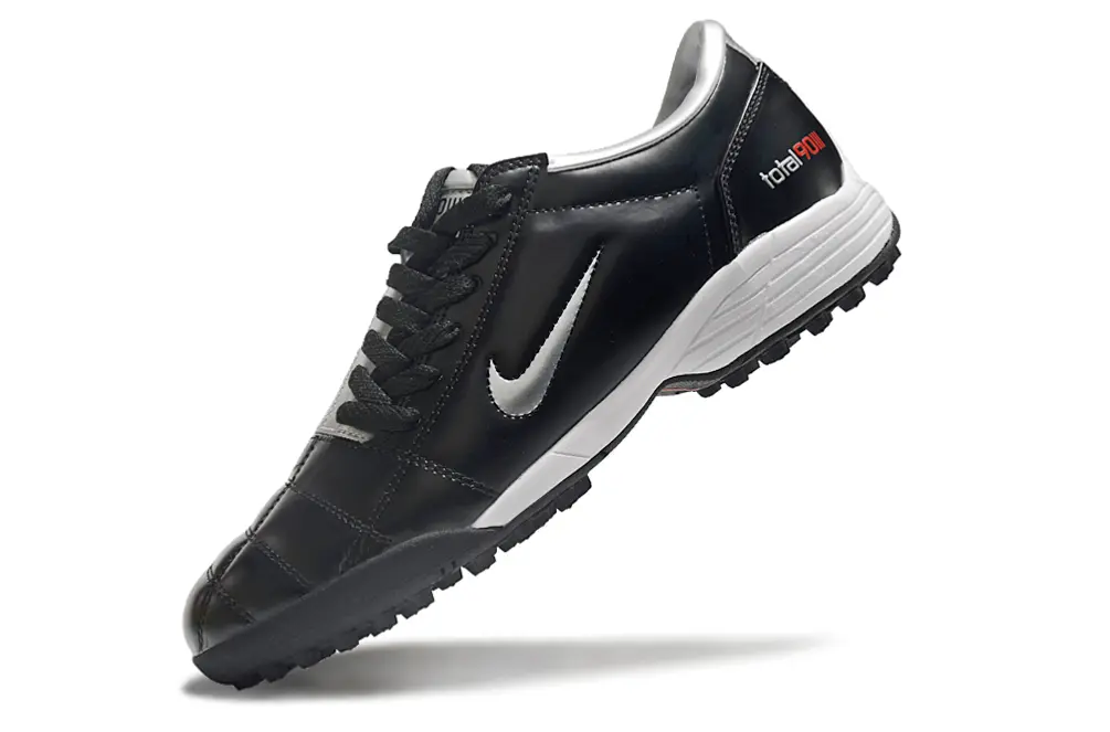 Nike Total 90 III TF - Black/Sleek Black/Red Accent