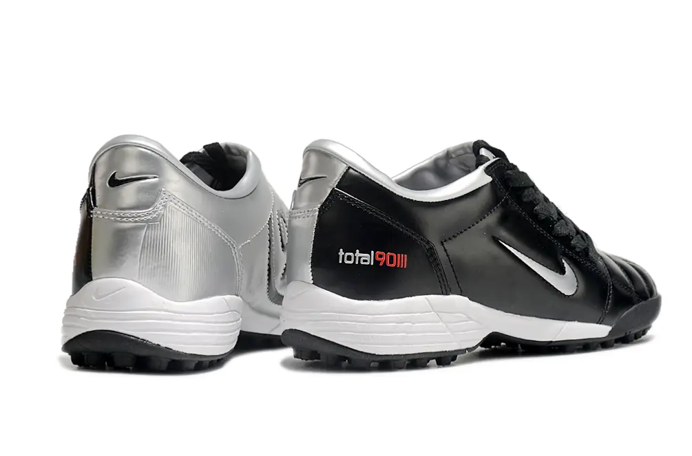 Nike Total 90 III TF - Black/Sleek Black/Red Accent