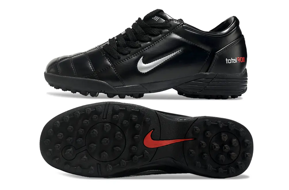 Nike Total 90 III TF - Black/Midnight Black/Red Hot