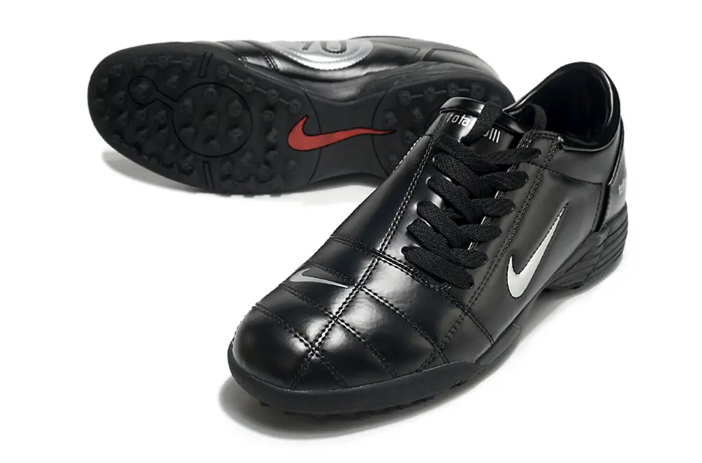 Nike Total 90 III TF - Black/Midnight Black/Red Hot