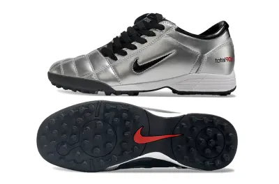 Nike Total 90 III TF - Silver/Metallic Silver/Black