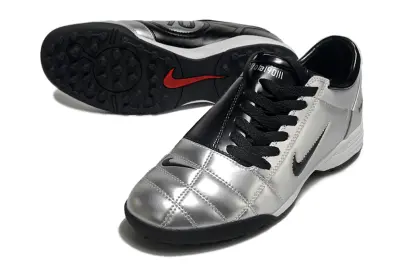 Nike Total 90 III TF - Silver/Metallic Silver/Black