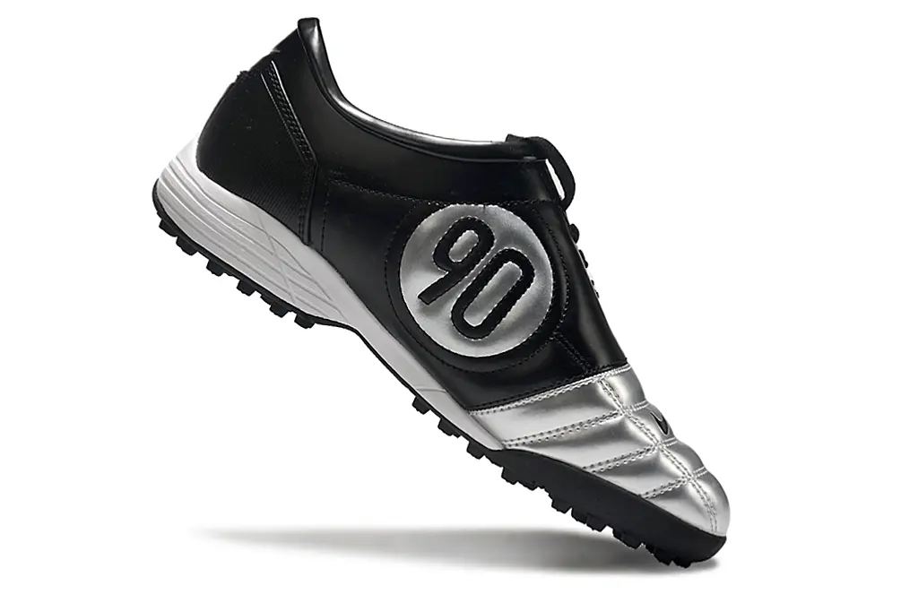 Nike Total 90 III TF - Silver/Metallic Silver/Black