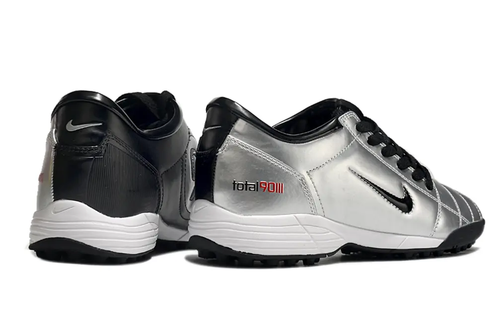 Nike Total 90 III TF - Silver/Metallic Silver/Black