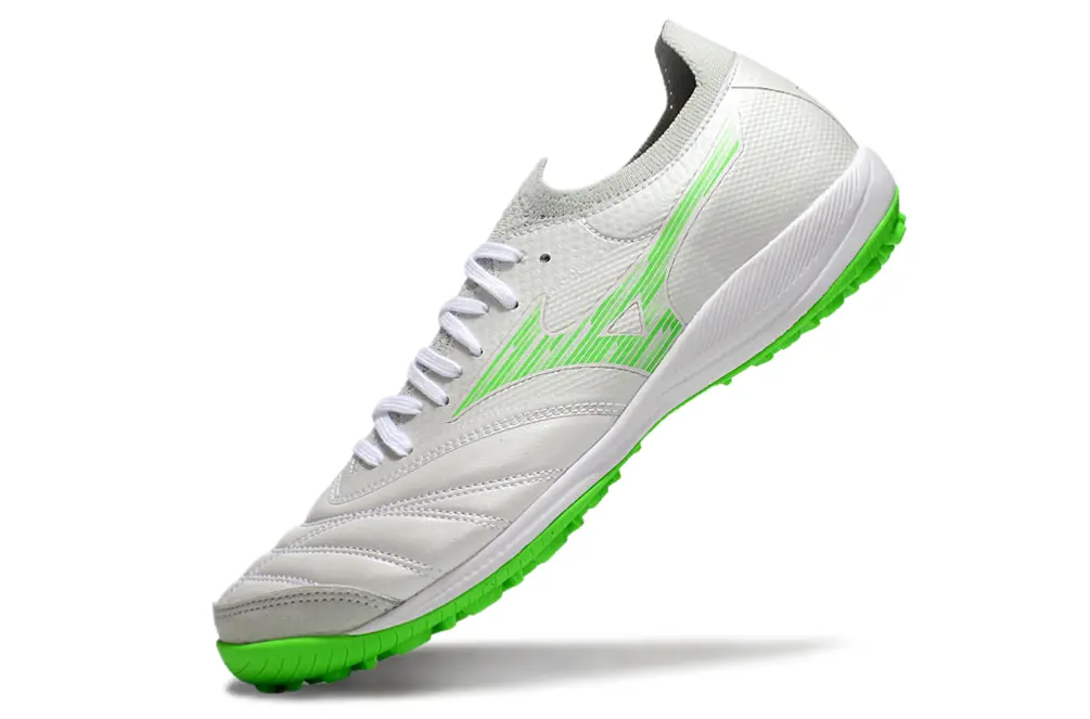 Mizuno Morelia Neo 3 Pro TF - White/Electric Green/Light Grey