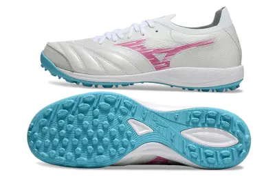 Mizuno Morelia Neo 3 Pro TF - White/Bubblegum Pink/Turquoise Blue