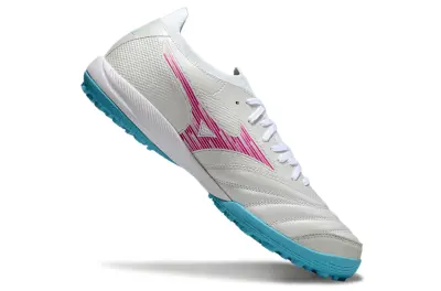Mizuno Morelia Neo 3 Pro TF - White/Bubblegum Pink/Turquoise Blue