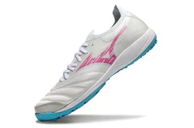 Mizuno Morelia Neo 3 Pro TF - White/Bubblegum Pink/Turquoise Blue