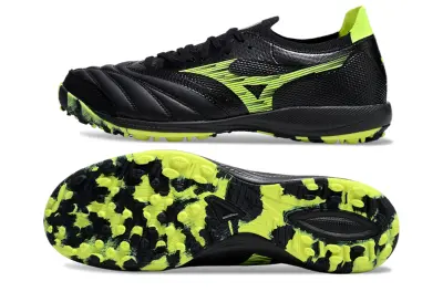Mizuno Morelia Neo 3 Pro TF - Black/Neon Yellow/Sleek Black