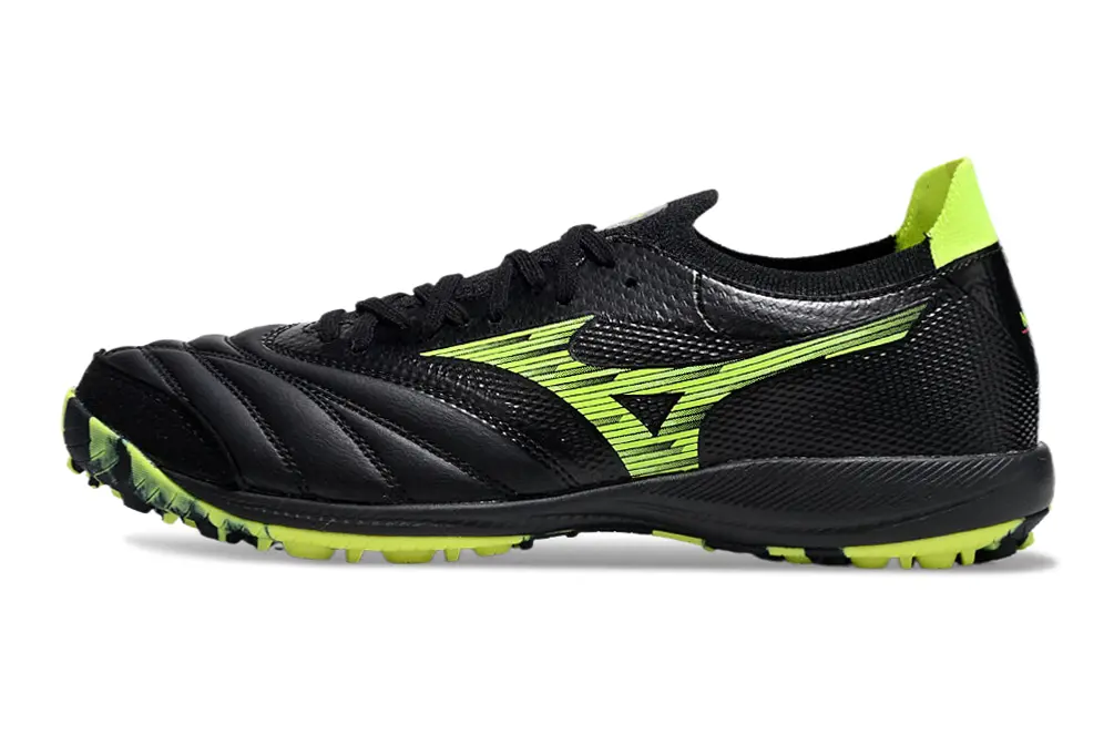 Mizuno Morelia Neo 3 Pro TF - Black/Neon Yellow/Sleek Black