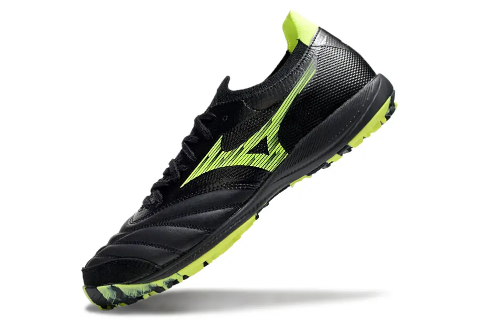 Mizuno Morelia Neo 3 Pro TF - Black/Neon Yellow/Sleek Black