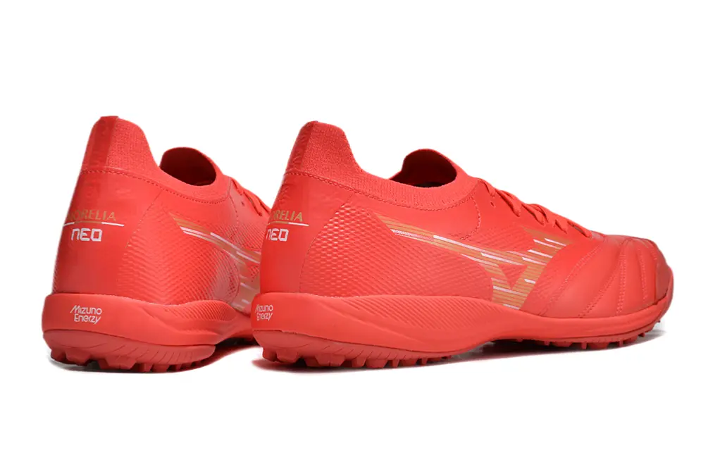 Mizuno Morelia Neo 3 Pro TF - Red/Bright Red/Flame Orange