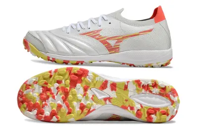 Mizuno Morelia Neo 3 Pro TF - White/Bright Yellow/Fiery Red