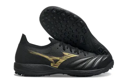 Mizuno Morelia Neo 3 Pro TF - Black/Metallic Gold/Deep Charcoal