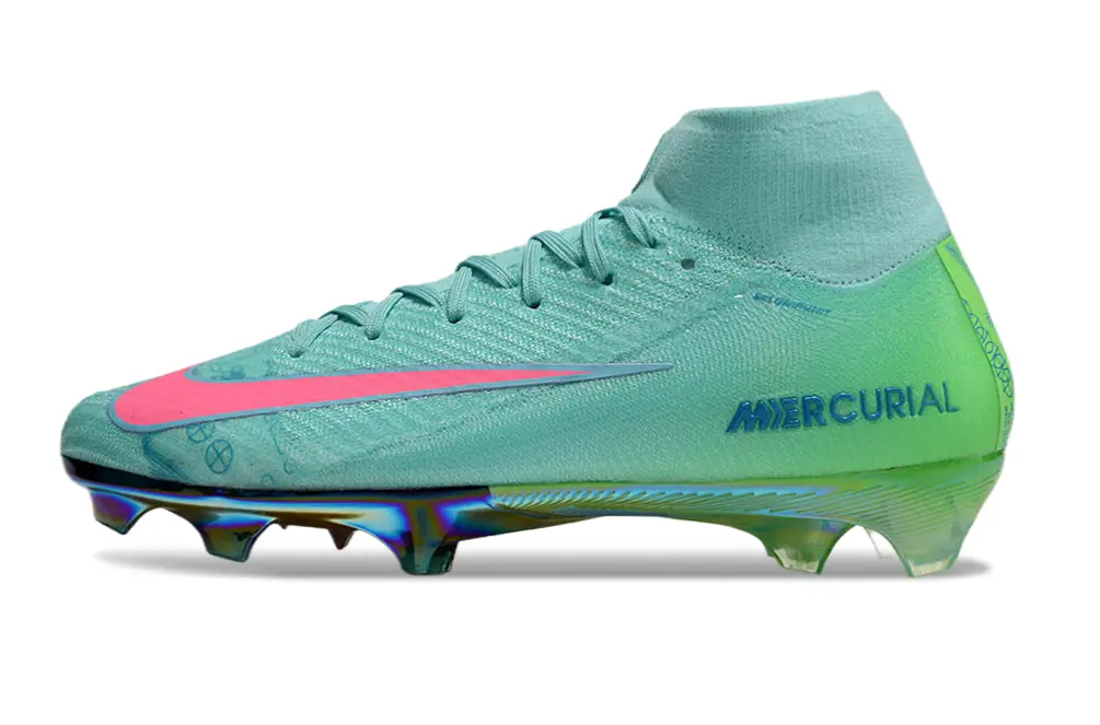 Nike Air Zoom Mercurial Superfly 10 Elite FG - Aqua/Teal Burst/Pink Accent