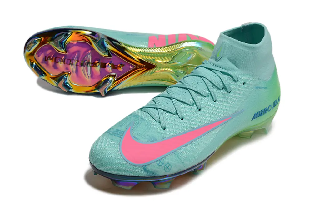 Nike Air Zoom Mercurial Superfly 10 Elite FG - Aqua/Teal Burst/Pink Accent