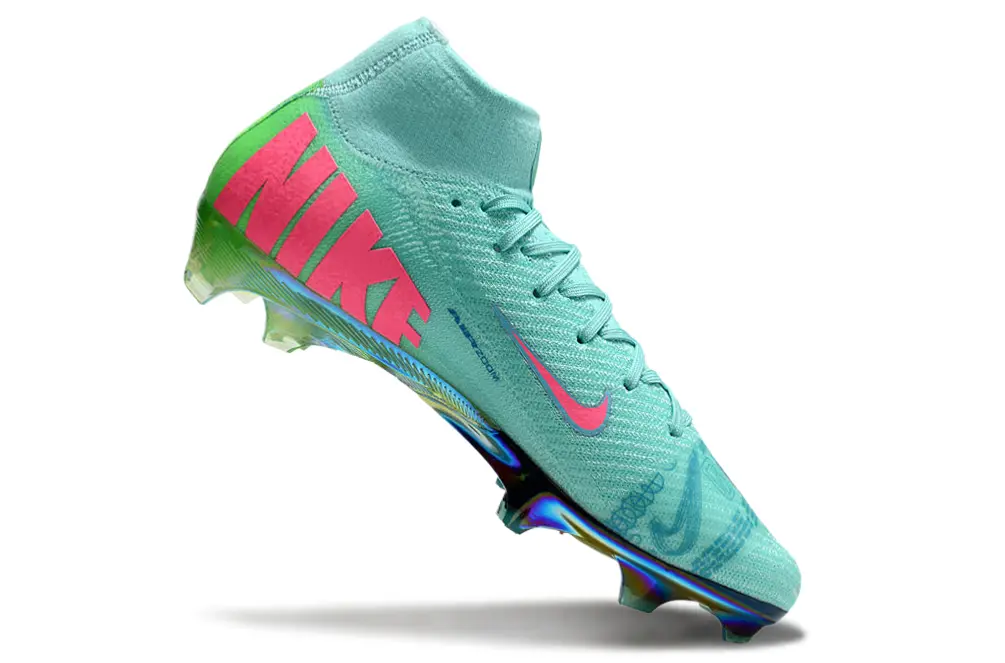 Nike Air Zoom Mercurial Superfly 10 Elite FG - Aqua/Teal Burst/Pink Accent