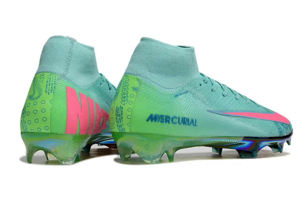 Nike Air Zoom Mercurial Superfly 10 Elite FG - Aqua/Teal Burst/Pink Accent
