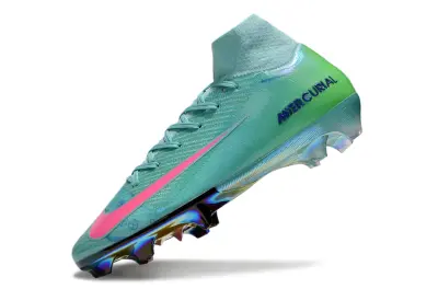 Nike Air Zoom Mercurial Superfly 10 Elite FG - Aqua/Coral Pink/Aurora Rainbow