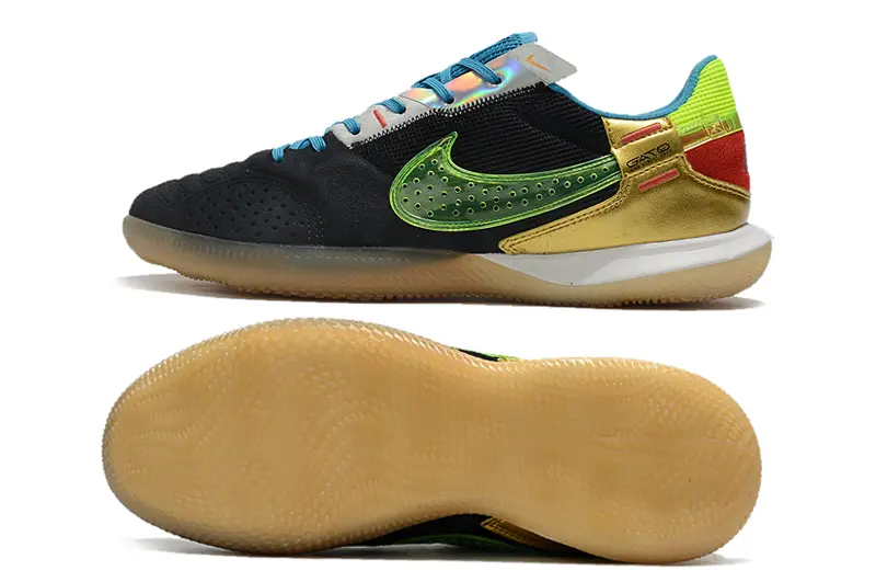 Nike Street Gato IC - Black/Electric Green/Metallic Gold