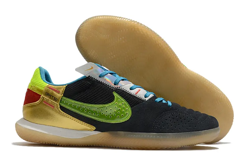 Nike Street Gato IC - Black/Electric Green/Metallic Gold