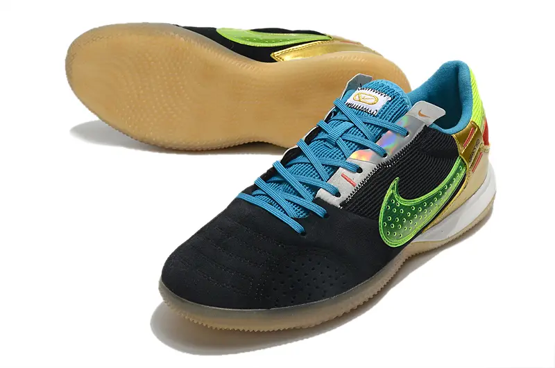 Nike Street Gato IC - Black/Electric Green/Metallic Gold
