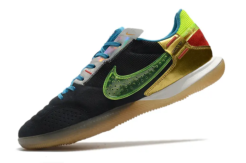 Nike Street Gato IC - Black/Electric Green/Metallic Gold