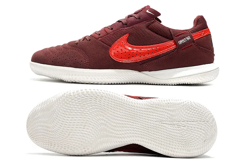 Nike Street Gato IC - Burgundy/Crimson Red/White