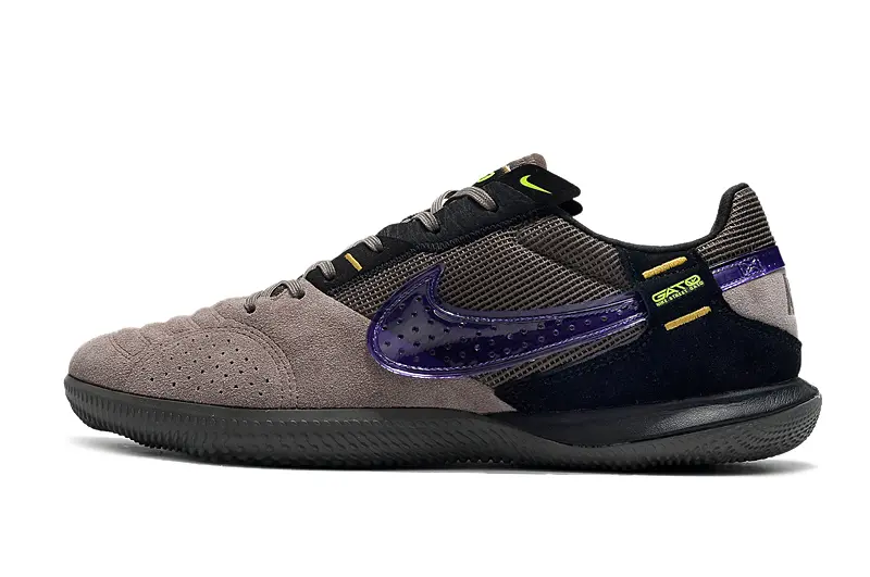 Nike Street Gato IC - Gray/Deep Purple/Electric Green