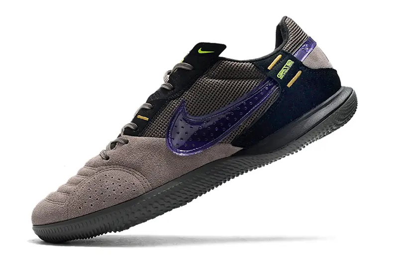 Nike Street Gato IC - Gray/Deep Purple/Electric Green