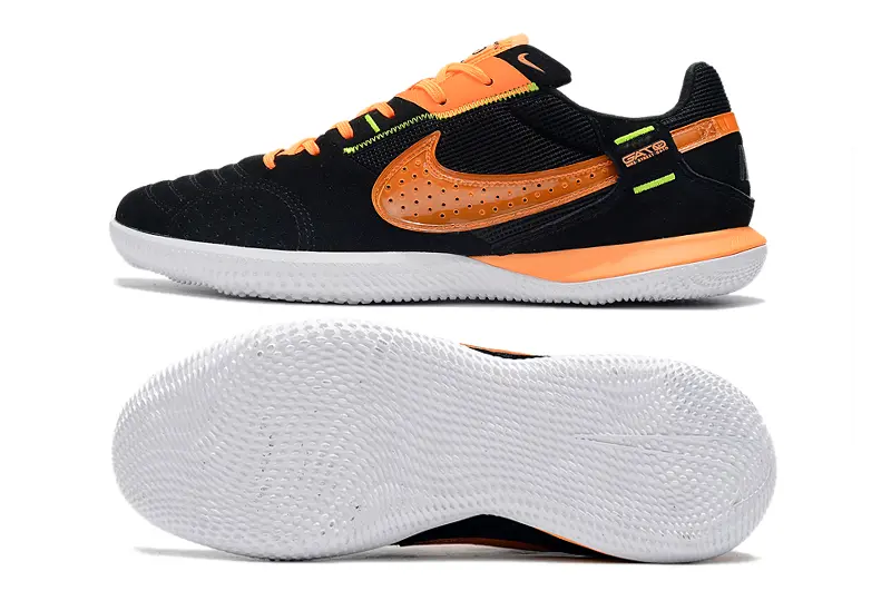 Nike Street Gato IC - Black/Vibrant Orange/Lime Green