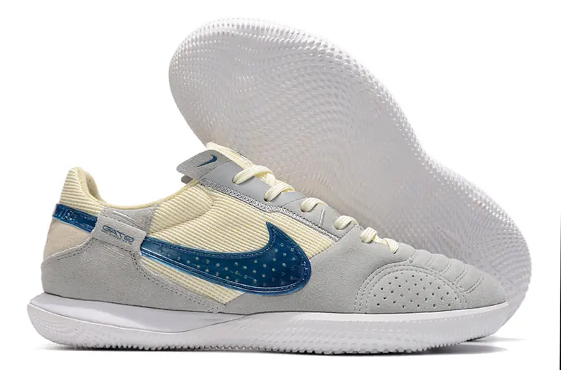 Nike Street Gato IC - Gray/Navy Blue/Light Yellow