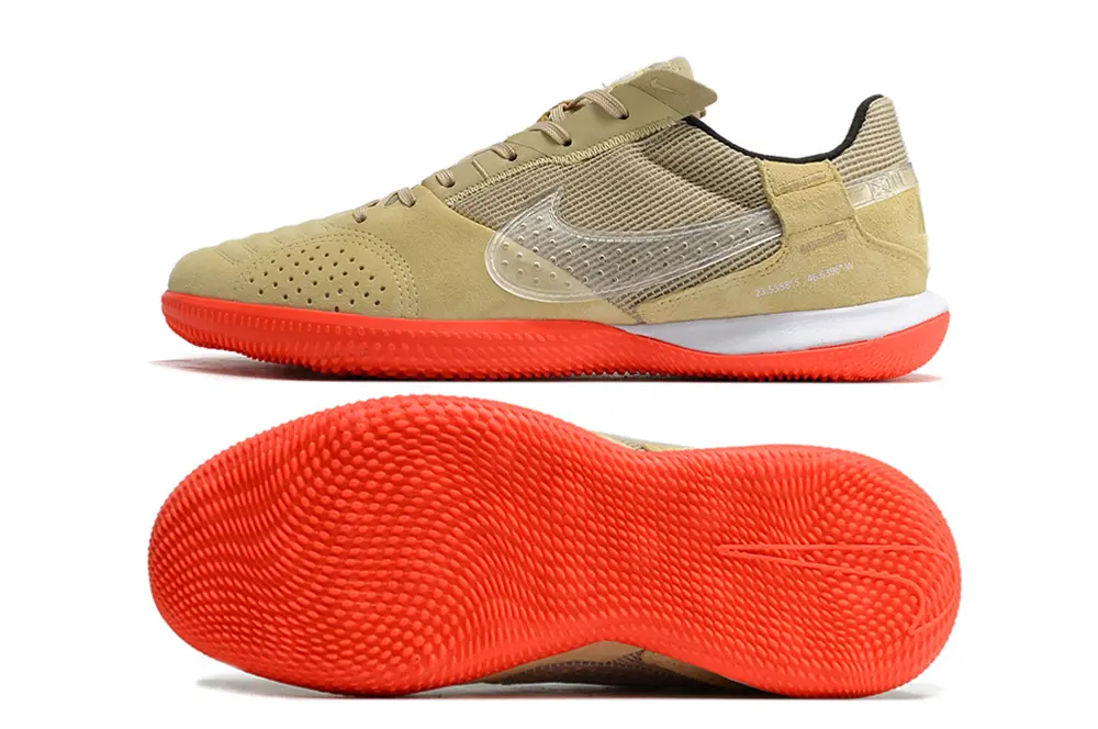Nike Street Gato IC - Beige/Coral Red/Beige
