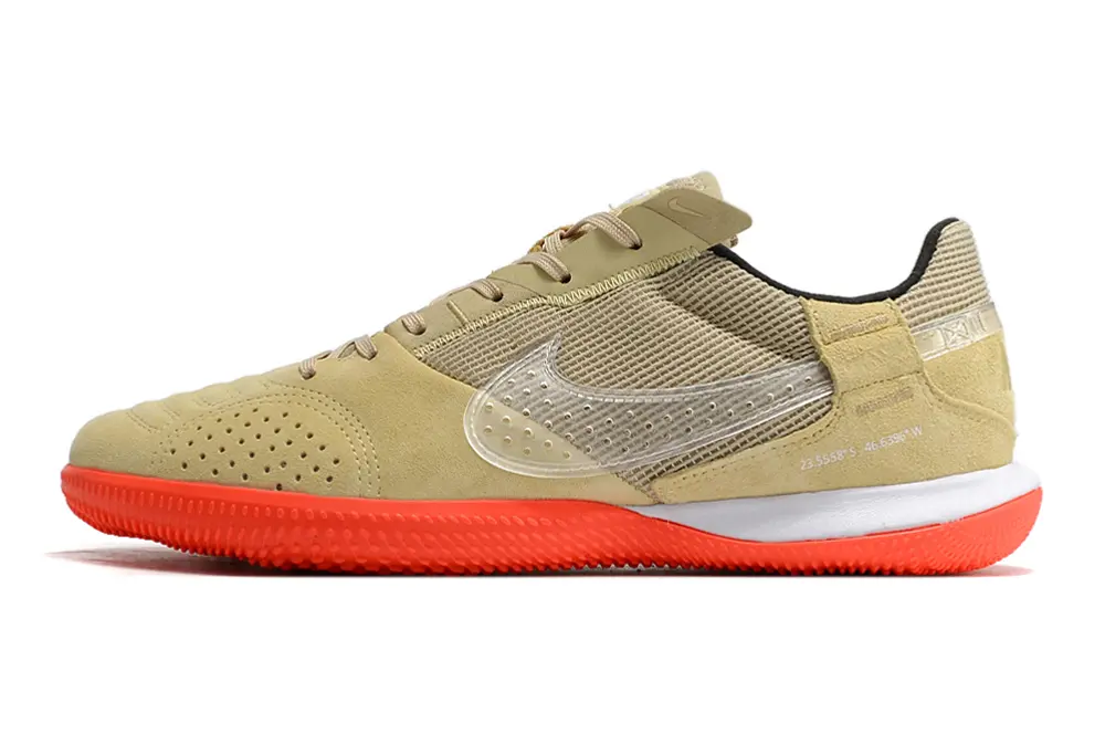 Nike Street Gato IC - Beige/Coral Red/Beige